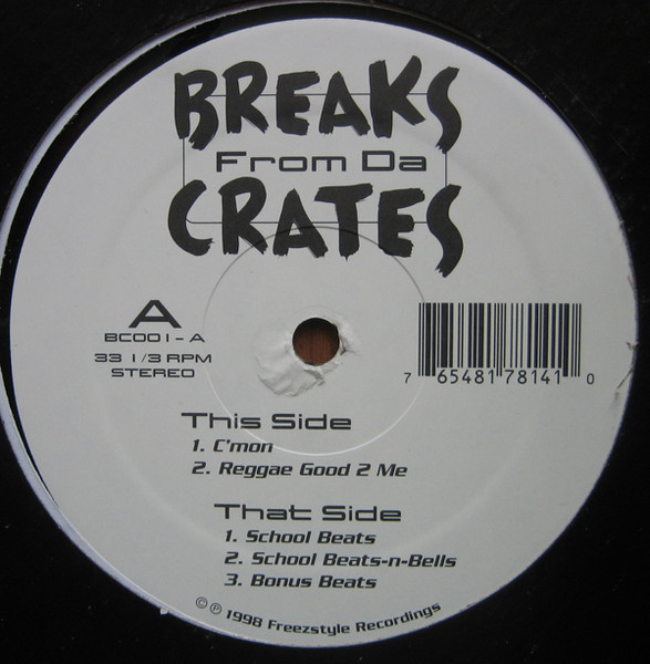 Unknown Artist - Breaks From Da Crates | Freezstyle Recordings (BC001) - main Unknown Artist - Breaks From Da Crates | Freezstyle Recordings (BC001) - main