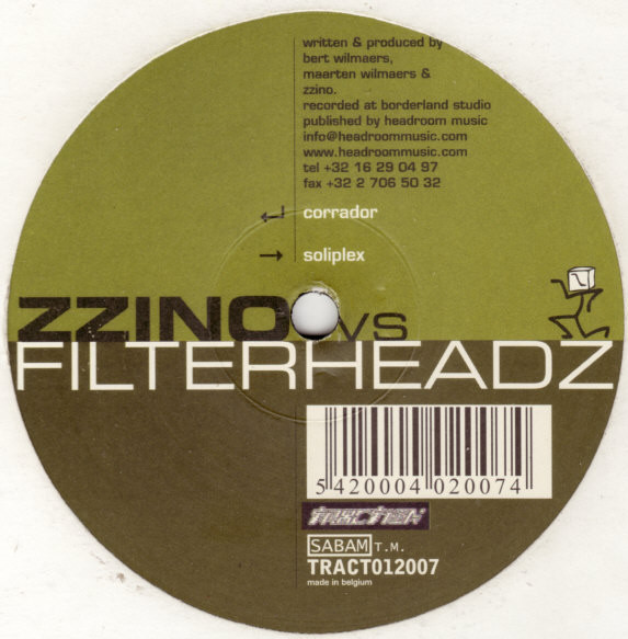 Zzino vs. Filterheadz - Corrador / Soliplex | Traction (TRACT012007)