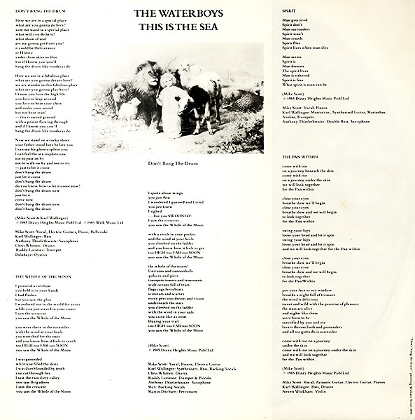 The Waterboys - This Is The Sea | Island Records (207 095) - 3