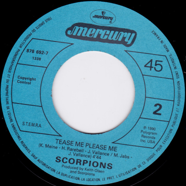 Scorpions - Wind Of Change | Mercury (878 692-7) - 4