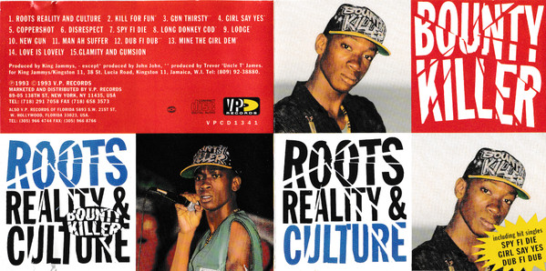 Bounty Killer - Roots, Reality & Culture | VP Records (VPCD1341) - 2 Bounty Killer - Roots, Reality & Culture | VP Records (VPCD1341) - 2