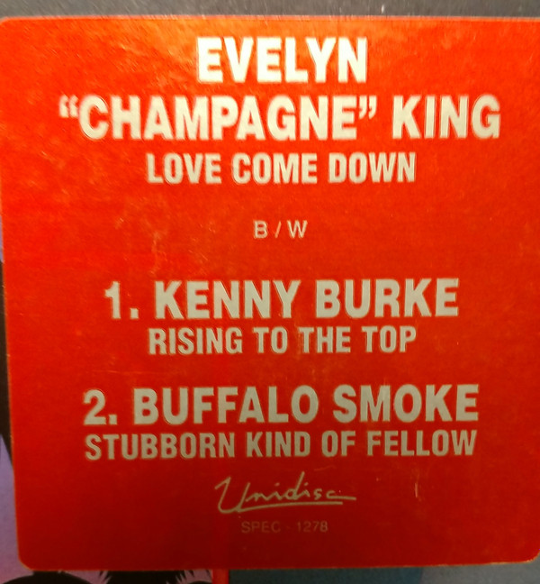 Evelyn King / Keni Burke / Buffalo Smoke - Love Come Down / Rising To The Top / Stubborn Kind Of Fellow | Unidisc (SPEC-1278) - 2