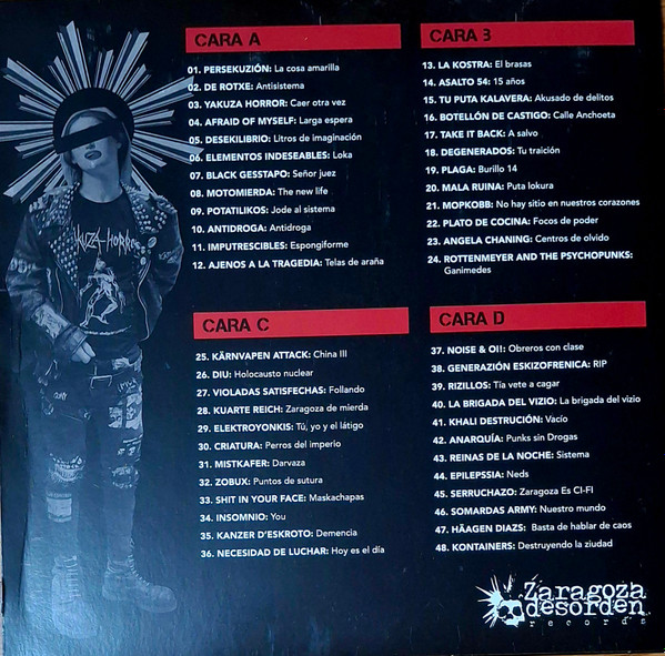Various - Zaragoza Desorden II 2001-2010 Una Decada De Desorden | Zaragoza desorden records (008) - 2 Various - Zaragoza Desorden II 2001-2010 Una Decada De Desorden | Zaragoza desorden records (008) - 2