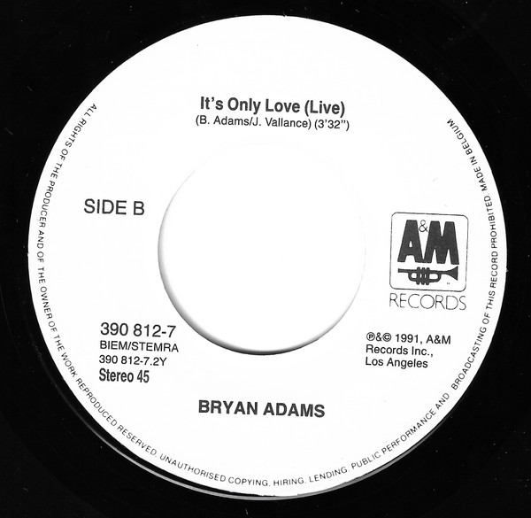 Bryan Adams - Can't Stop This Thing We Started | A&M Records (390 812-7) - 4 Bryan Adams - Can't Stop This Thing We Started | A&M Records (390 812-7) - 4