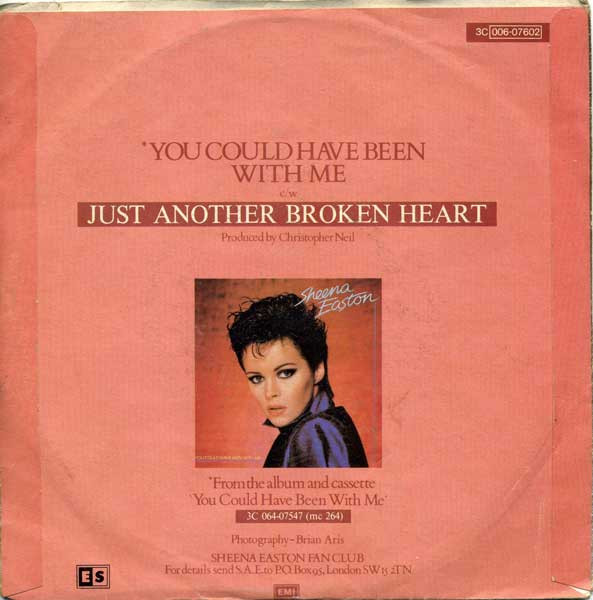 Sheena Easton - You Could Have Been With Me | EMI (3C 006-07602) - 2