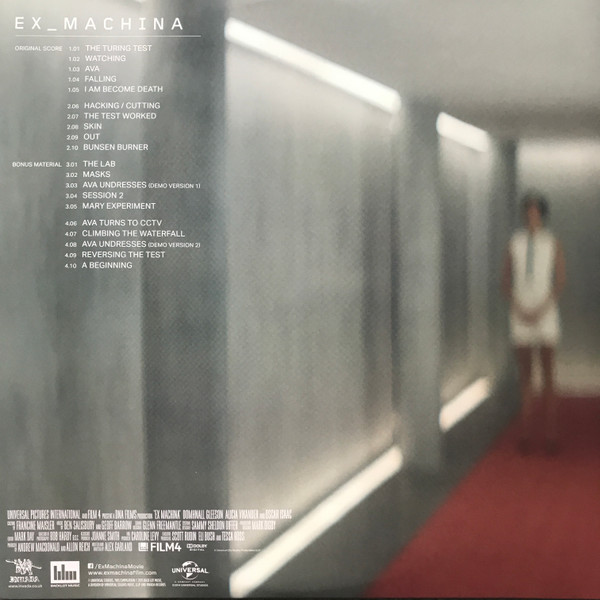 Ben Salisbury And Geoff Barrow - Ex_Machina (Original Motion Picture Soundtrack) | Invada (INV144LP) - 4
