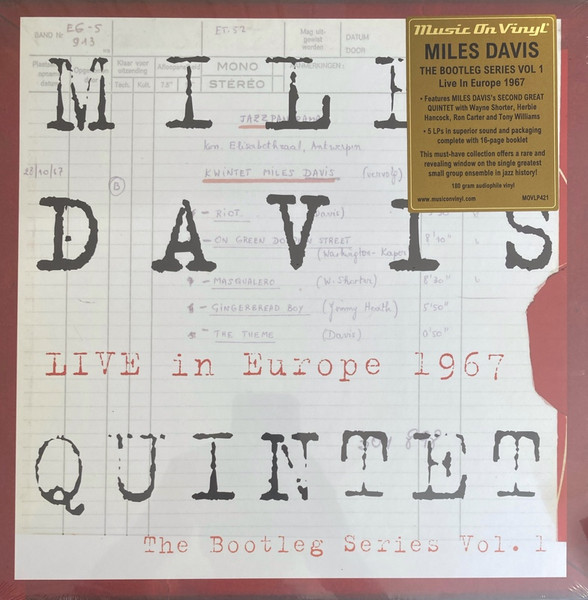 The Miles Davis Quintet - Live In Europe 1967 (The Bootleg Series Vol. 1) | Columbia (MOVLP421)