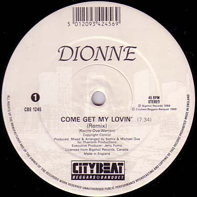 Come Get My Lovin'