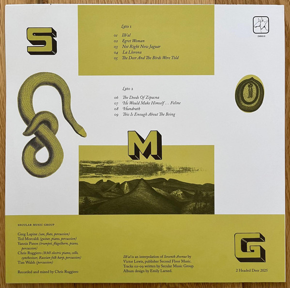 Secular Music Group - Volume 1 | 2 Headed Deer (2HD010) - 2 Secular Music Group - Volume 1 | 2 Headed Deer (2HD010) - 2