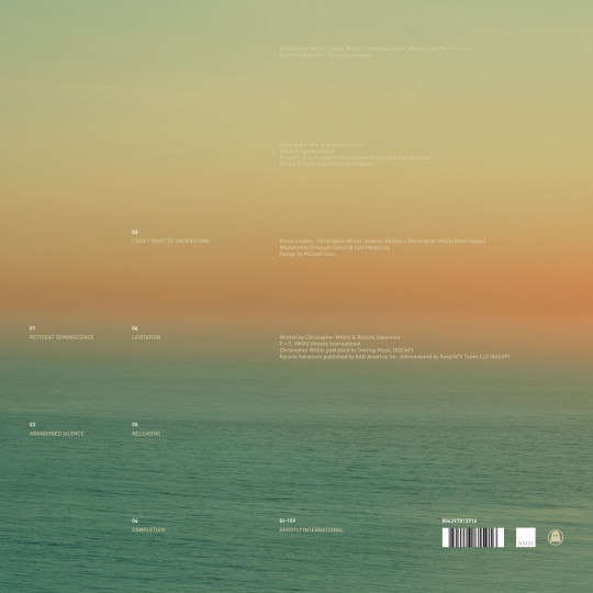 Christopher Willits + Ryuichi Sakamoto - Ancient Future | Ghostly International (Gl-159) - 2 Christopher Willits + Ryuichi Sakamoto - Ancient Future | Ghostly International (Gl-159) - 2