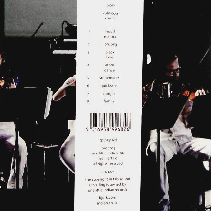 Björk - Vulnicura Strings | One Little Indian (tplp1317cd) - 2