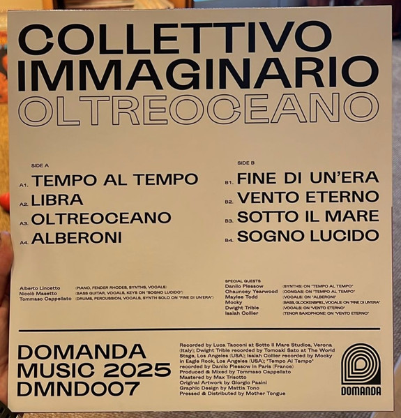 Collettivo Immaginario - Oltreoceano | Domanda Music (DMND007) - 3