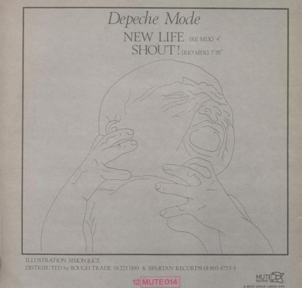 Depeche Mode - New Life (Re Mix) / Shout! (Rio Mix) | Mute (12 MUTE 014) - 2