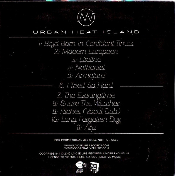 Night Works - Urban Heat Island | Loose Lips Records (COOPR598) - 2
