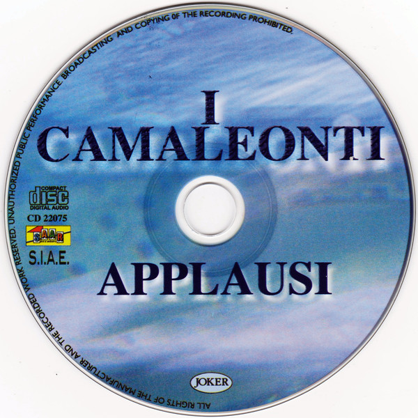 I Camaleonti - Applausi | Joker (CD 22075) - 3 I Camaleonti - Applausi | Joker (CD 22075) - 3