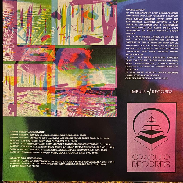Sigbefia Five / Formal Defect - Behind Impuls Records | Oráculo Records (OR106) - 4