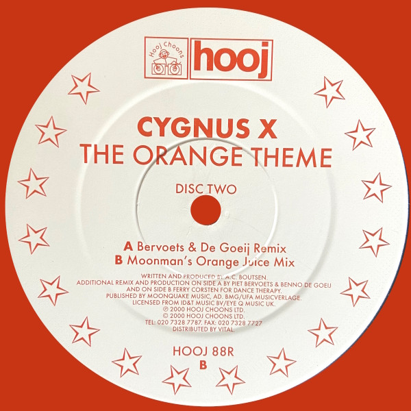 Cygnus X - The Orange Theme | Hooj Choons (HOOJ 88R) - 2 Cygnus X - The Orange Theme | Hooj Choons (HOOJ 88R) - 2