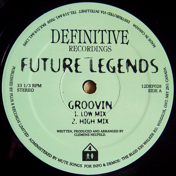 Future Legends - Groovin | Definitive Recordings (12DEF028) - main Future Legends - Groovin | Definitive Recordings (12DEF028) - main