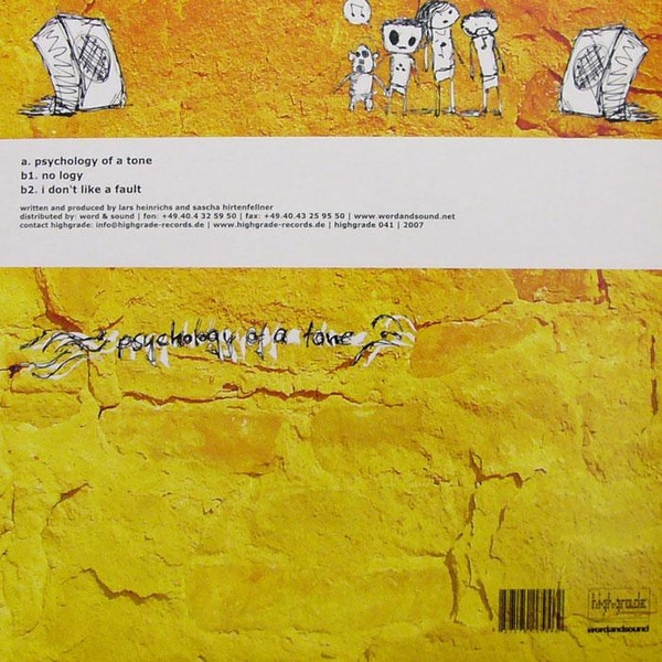 Heinrichs & Hirtenfellner - Psychology Of A Tone | Highgrade Records (highgrade 041) - 2 Heinrichs & Hirtenfellner - Psychology Of A Tone | Highgrade Records (highgrade 041) - 2