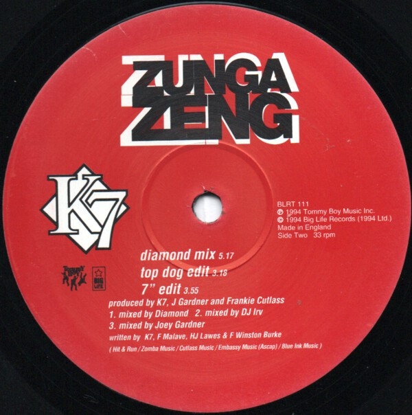 K7 - Zunga Zeng | Big Life (BLRT 111)
