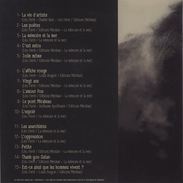 Tony Hymas - Tony Hymas Joue Léo Ferré | Nato (5054) - 4