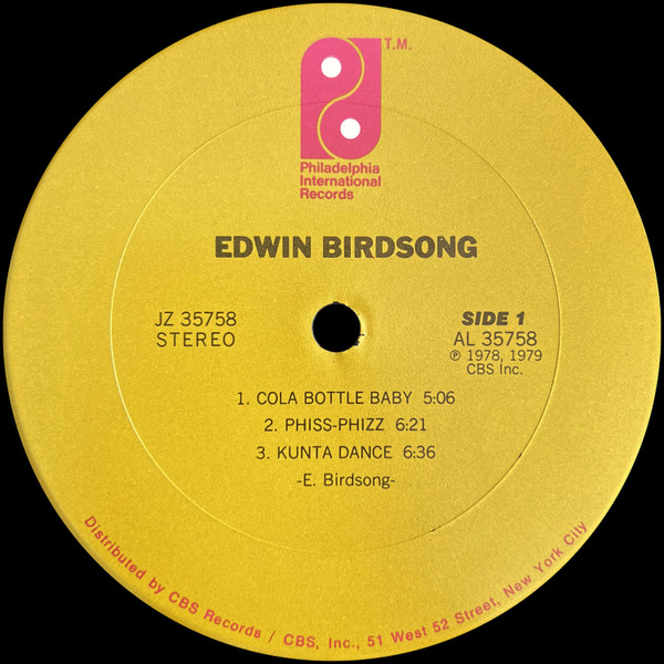 Edwin Birdsong - Edwin Birdsong | Philadelphia International Records (JZ 35758) - 3 Edwin Birdsong - Edwin Birdsong | Philadelphia International Records (JZ 35758) - 3
