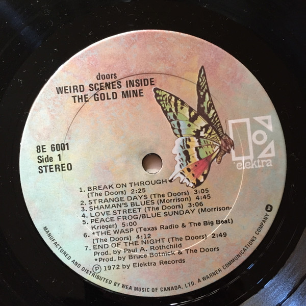 The Doors - Weird Scenes Inside The Gold Mine | Elektra (8E 6001) - 3 The Doors - Weird Scenes Inside The Gold Mine | Elektra (8E 6001) - 3