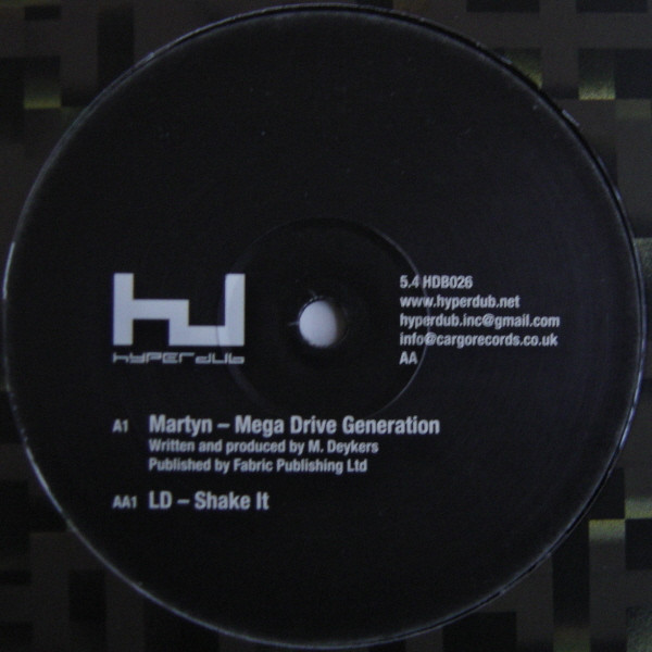 Martyn / Leon Day - Hyperdub 5.4 | Hyperdub (HDB026) - main