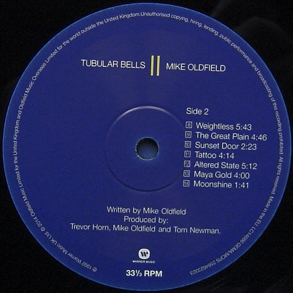 Mike Oldfield - Tubular Bells II | Warner Music (2564623323) - 4