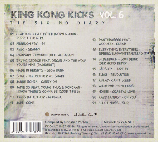 Various - King Kong Kicks Vol. 6 - The Slo-Mo Diary | Wavemusic (KK-06) - 2