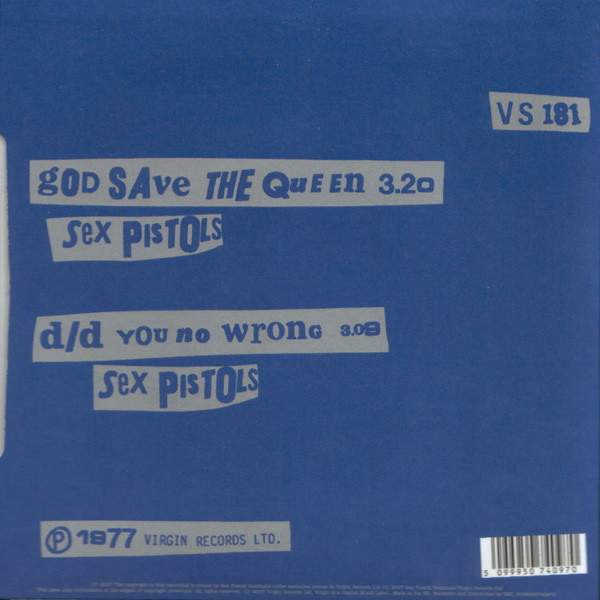 Sex Pistols - God Save The Queen | Virgin (VS 181) - 2