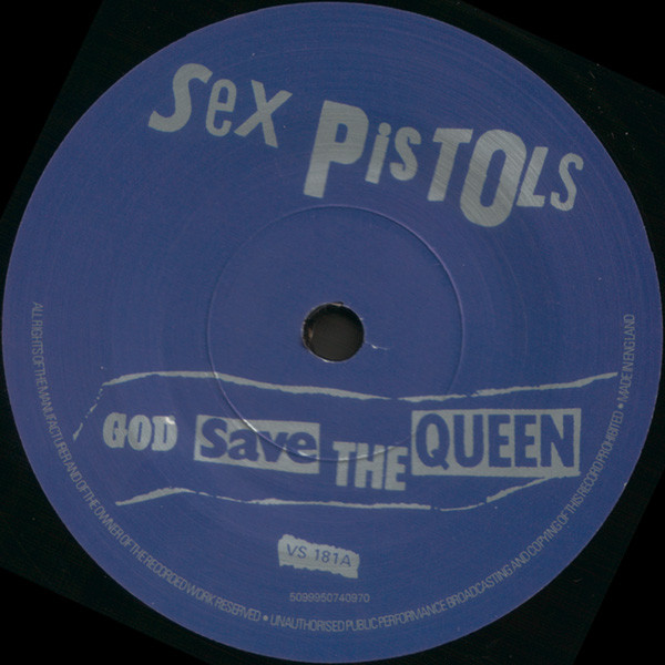 Sex Pistols - God Save The Queen | Virgin (VS 181) - 3