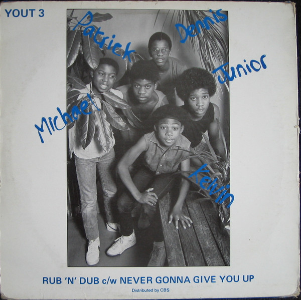 Musical Youth - Rub 'N' Dub / Never Gonna Give You Up | MCA Records (YOUT 3) - main