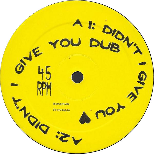 Luvspunge - Didn't I Give You ♥ | Spiritual Records (TRIP 119) - 3