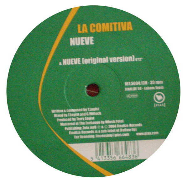La Comitiva - Nueve | Finalize Records (FINALIZE 04) - main