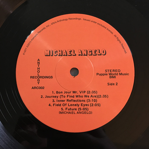 Michael Angelo - Michael Angelo | Anthology Recordings (ARC002) - 4 Michael Angelo - Michael Angelo | Anthology Recordings (ARC002) - 4