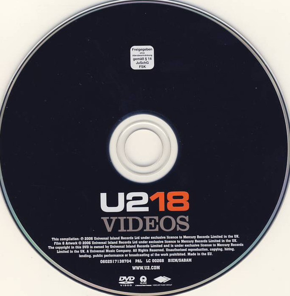 U2 - U218 Videos | Mercury (0602517138704) - 4 U2 - U218 Videos | Mercury (0602517138704) - 4