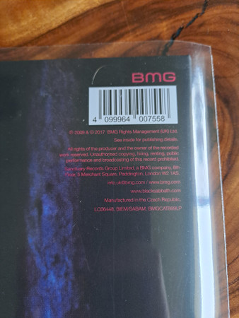 Black Sabbath - Paranoid | BMG (BMGCAT899LP) - 2