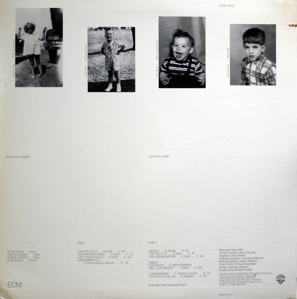 Steve Kuhn Quartet - Last Year´s Waltz | ECM Records (ECM-1-1213) - 2 Steve Kuhn Quartet - Last Year´s Waltz | ECM Records (ECM-1-1213) - 2