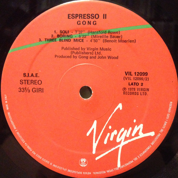 Gong - Expresso II | Virgin (VIL 12099) - 4