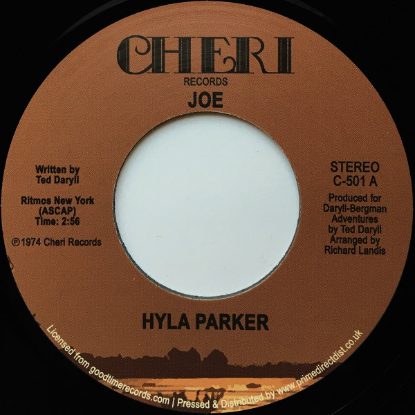 Hyla Parker - Joe/Quiet Tunes | Cheri Records (C-501)