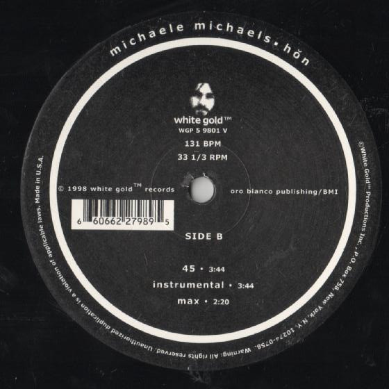 Michaele Michaels - Big Single | White Gold Records (WGP 5 9801)