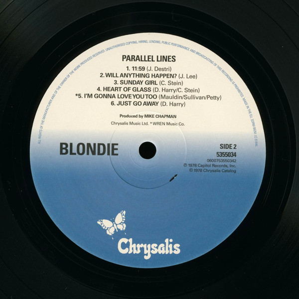 Blondie - Parallel Lines | Chrysalis (5355034) - 3