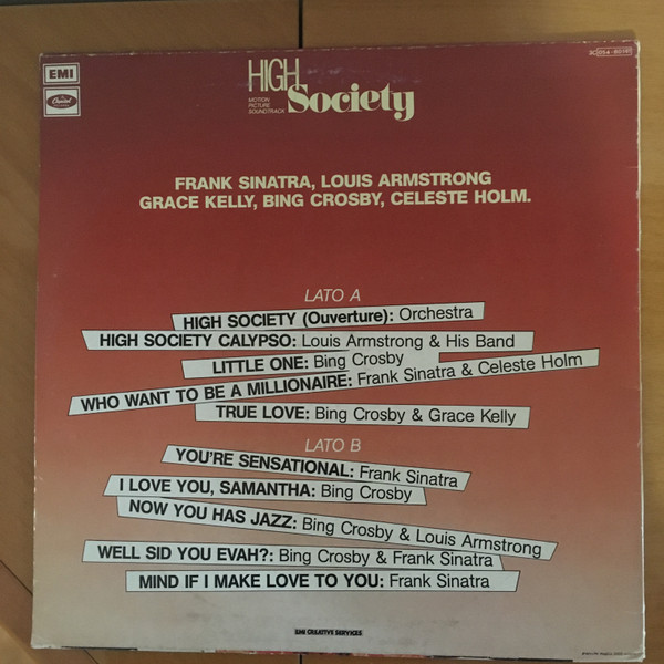 Various - High Society (Motion Picture Soundtrack) | Capitol Records (3C 054 80141) - 2 Various - High Society (Motion Picture Soundtrack) | Capitol Records (3C 054 80141) - 2