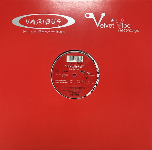 DJ Hitch Hiker - Brainticket (Remixes) | Velvet Vibe Recordings (VVR 005) - 3