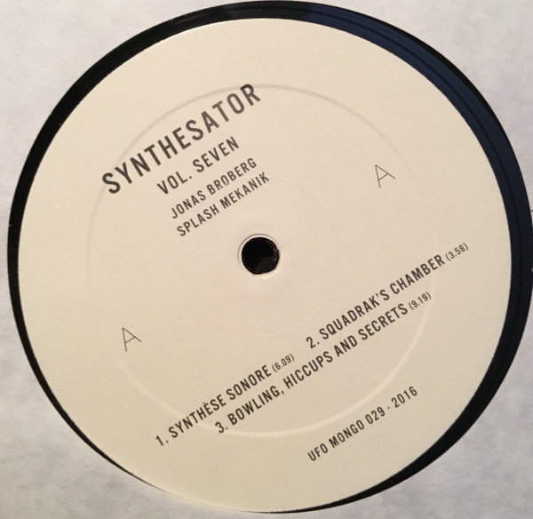 Jonas Broberg - Splash Mekanik | UFO Mongo (UFO MONGO 029) - 2