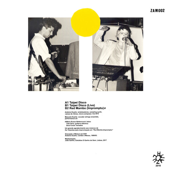 D. W. Art - Taipei Disco | Holuzam (ZAM 002) - 2