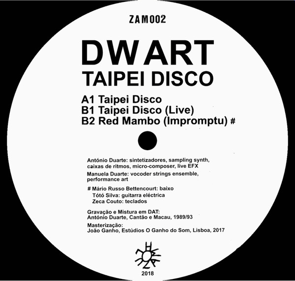 D. W. Art - Taipei Disco | Holuzam (ZAM 002) - 3