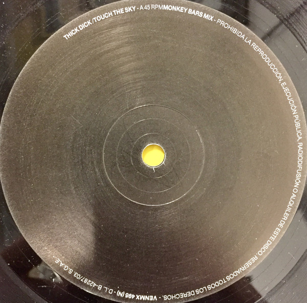 Thick Dick - Touch The Sky (Remixes) | Vendetta Records (VENMX 495 (N)) - 2
