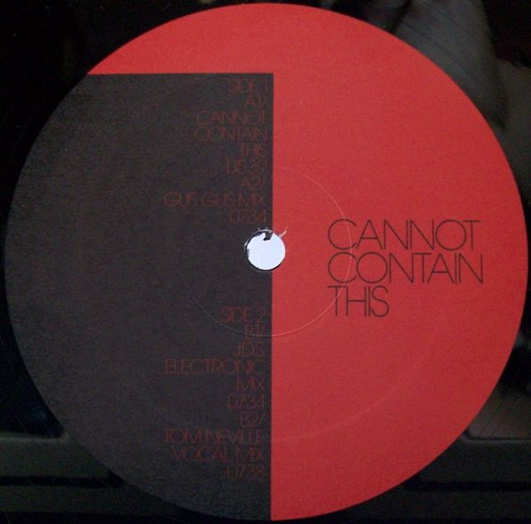 Moloko - Cannot Contain This | Echo (ECSY 147) - 3